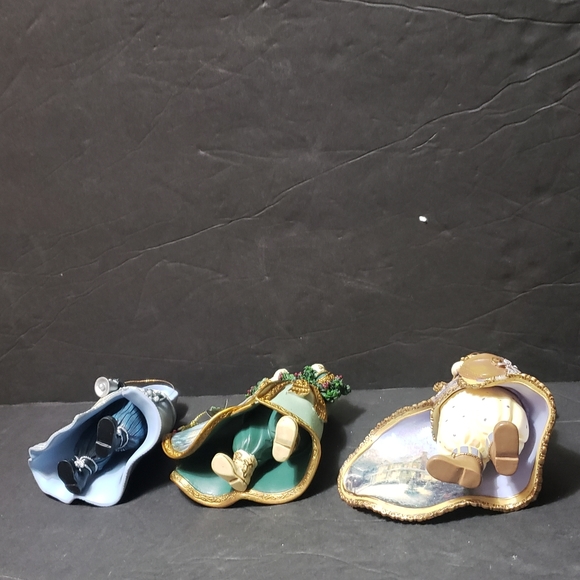 THE ASHTON-DRAKE GALLERIES By Thomas Kinkade Santa Claus Heirloom Ornaments (6) - Picture 6 of 8